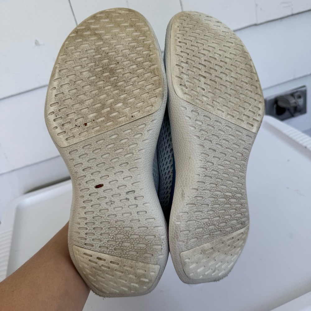 Allbirds Tree Dasher Relay Sneakers White Blue Purple size 9 - Picture 11 of 11